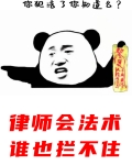 律师会法术,谁也拦不住!